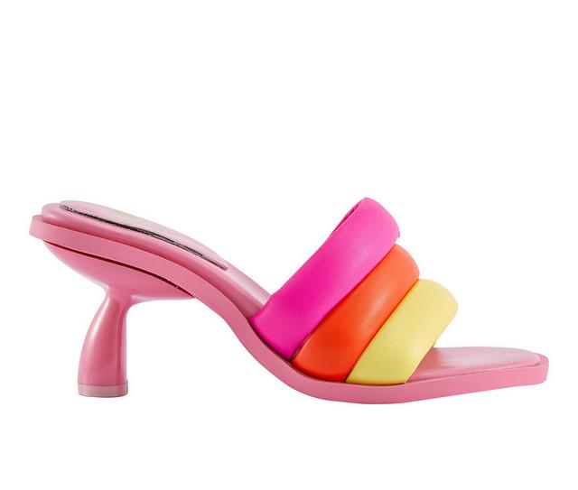 Women's Ninety Union Candy Dress Sandals in Pink Multi color