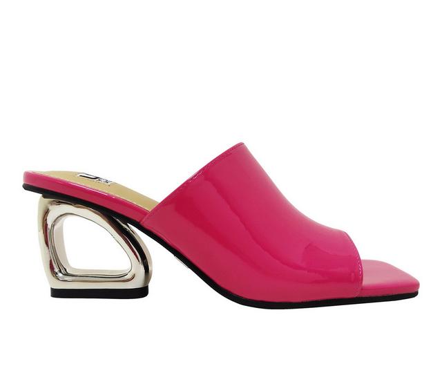 Women's Ninety Union Florence Dress Sandals in Fuchsia color