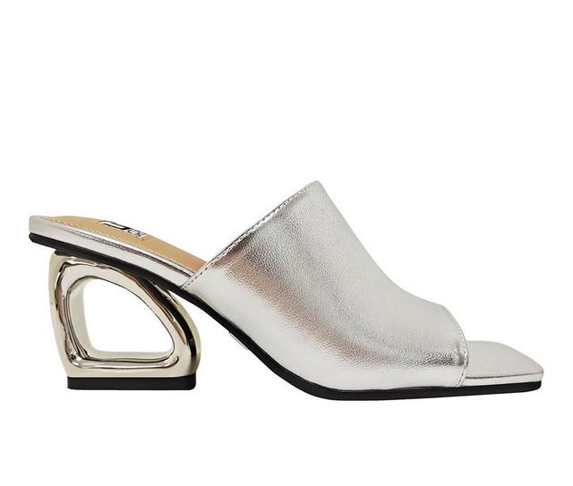 Women's Ninety Union Florence Dress Sandals in Silver color