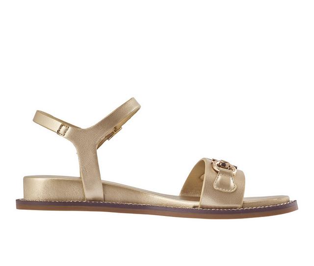 Women's Ninety Union Madison Low Wedge Sandals in Gold color