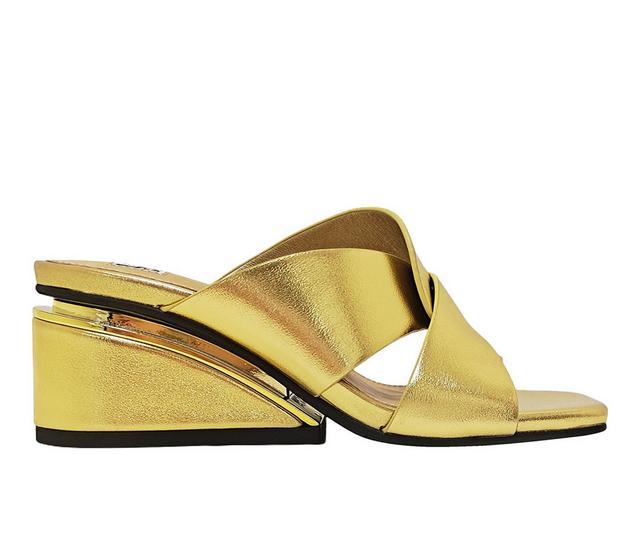 Women's Ninety Union Magical Wedge Sandals in Gold color