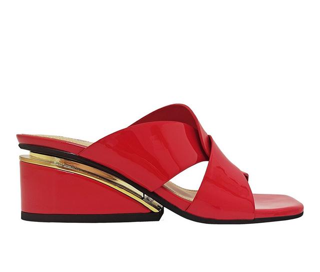 Women's Ninety Union Magical Wedge Sandals in Red color