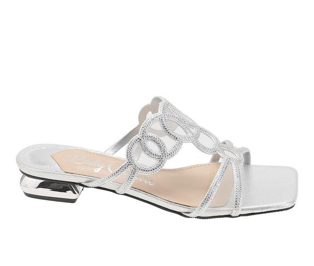 Women's Lady Couture Fab Special Occasion Shoes in Silver color