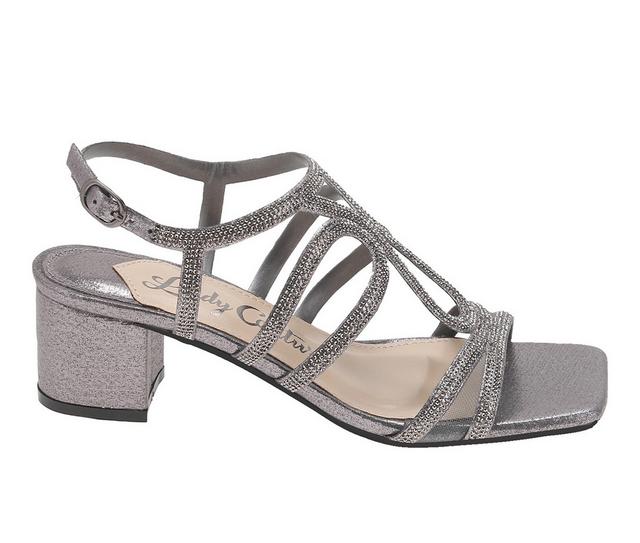 Women's Lady Couture Devine Special Occasion Shoes in Pewter color