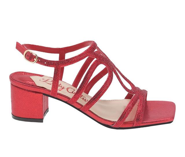 Women's Lady Couture Devine Special Occasion Shoes in Red color