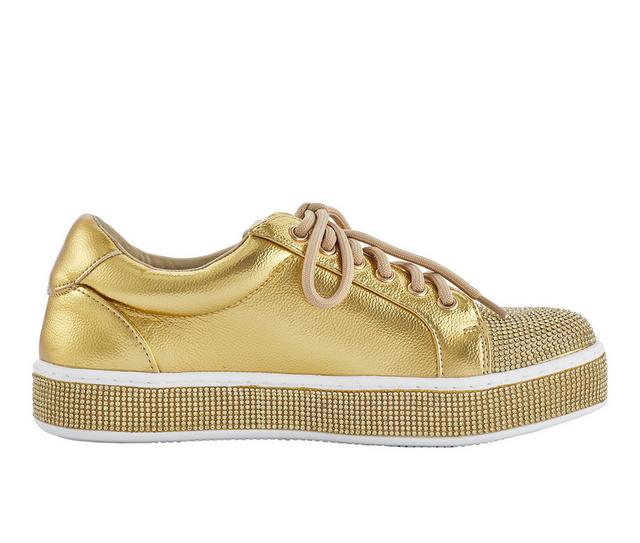 Women's Lady Couture Legend Fashion Sneakers in Gold color