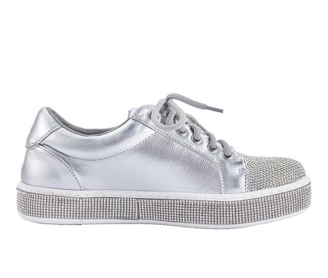 Women's Lady Couture Legend Fashion Sneakers in Silver color