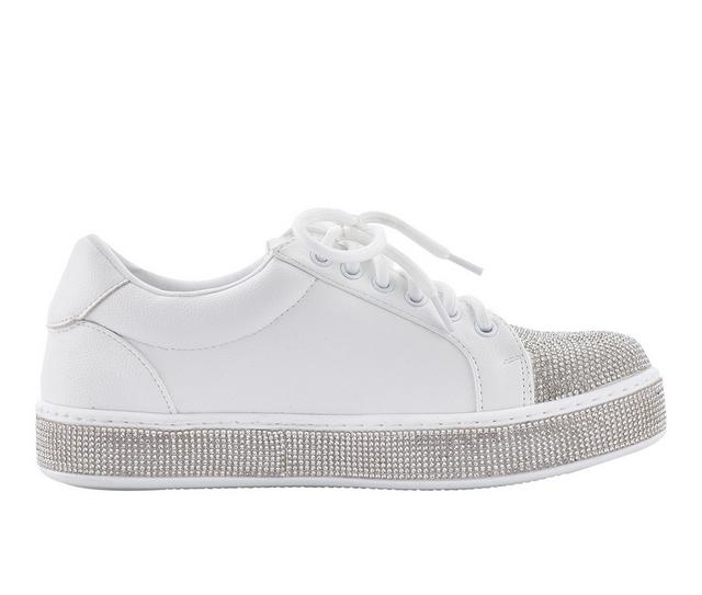 Women's Lady Couture Legend Fashion Sneakers in White color