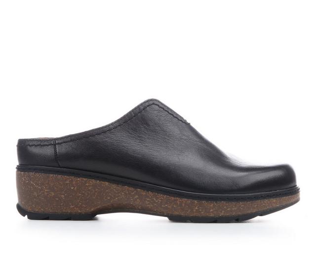 Women's Earth Origins Kolia Mules in Black Smooth color