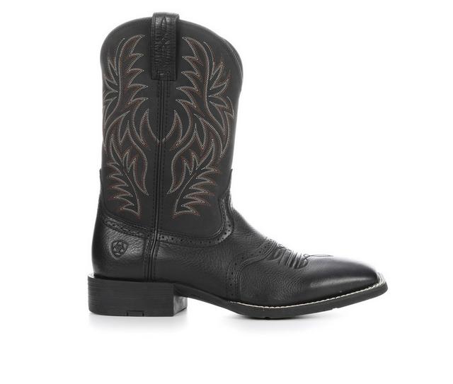 Men's Ariat Sport Western Cowboy Boots in Black color