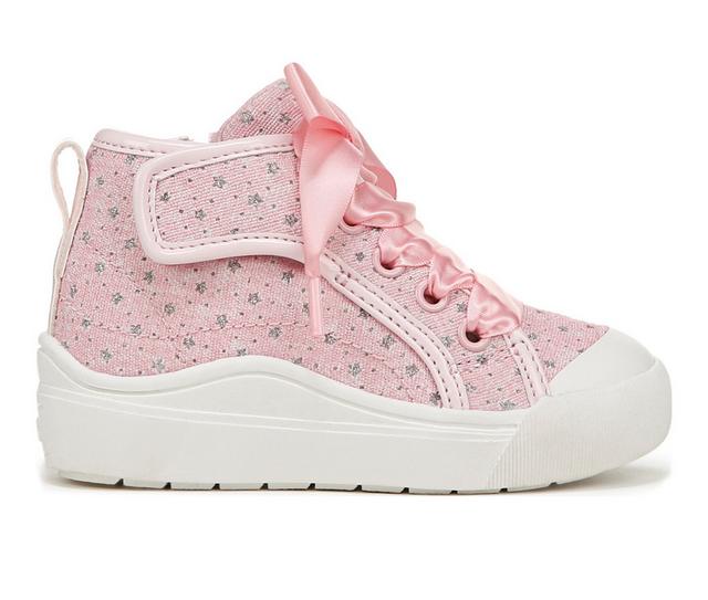 Kids' Dr. Scholls Toddler Time Off High Sneakers in Light Pink color