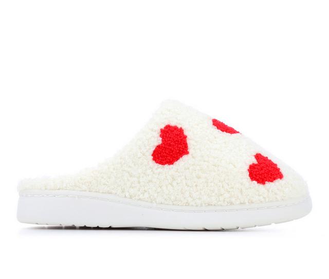 MIA Cozi Hearts Slippers in Red color