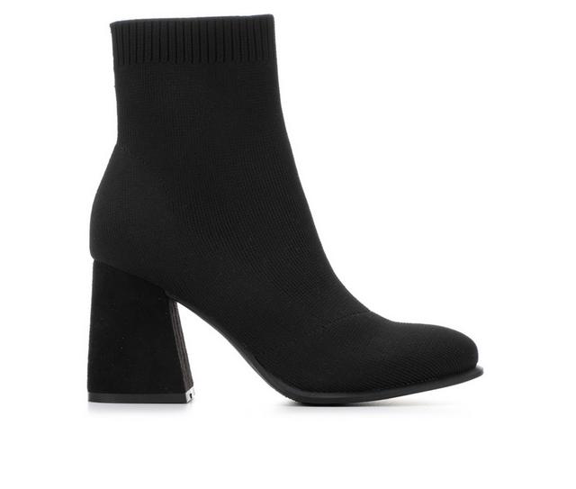 Women's MIA Bernadette Booties in Black color