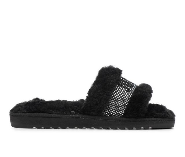 Juicy Halo 3 Slippers in Black color