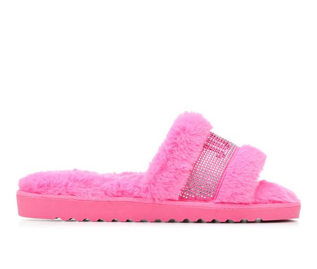 Juicy Halo 3 Slippers in Bright Pink color