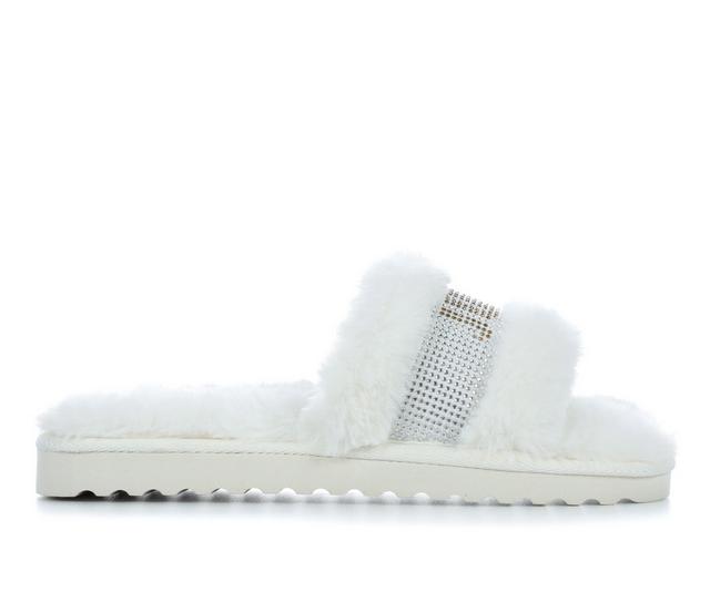 Juicy Halo 3 Slippers in White color