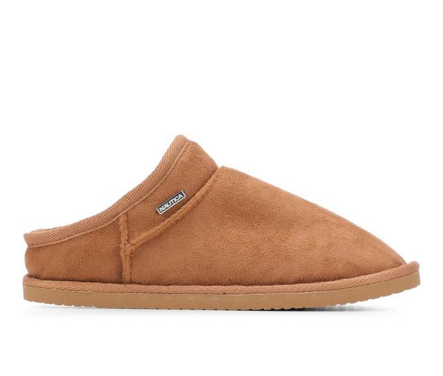 Nautica Oceane Bootie Slippers in Tan color