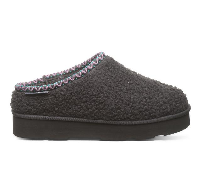 Bearpaw Snuggle Martis Clog Slippers in Charcoal color