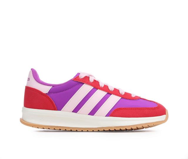 Girls' Adidas Run 70's 2.0 Girls 3.5-7 Sneakers in Red/Pink/Wht color