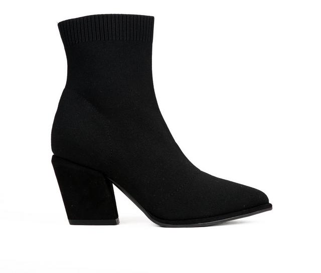 Women's MIA Dai Booties in Black color