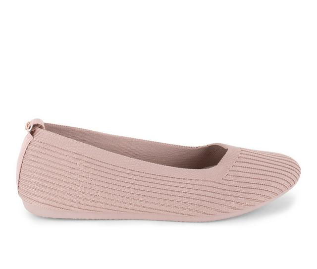 Women's Danskin Balance Flats in Tan color