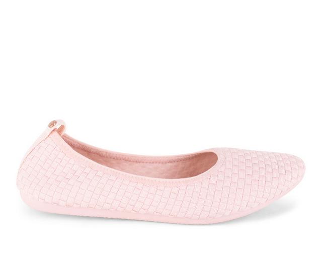 Women's Danskin Saunter Flats in Light Pink color