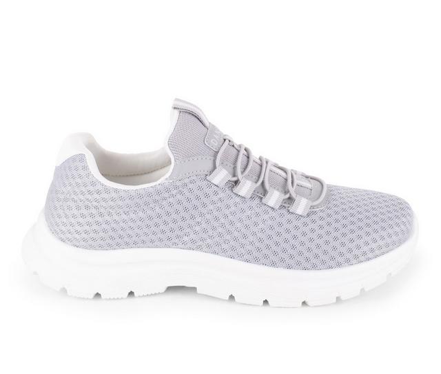 Women's Danskin Stamina Sneakers in Grey/White color