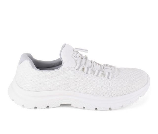Women's Danskin Stamina Sneakers in White/Grey color