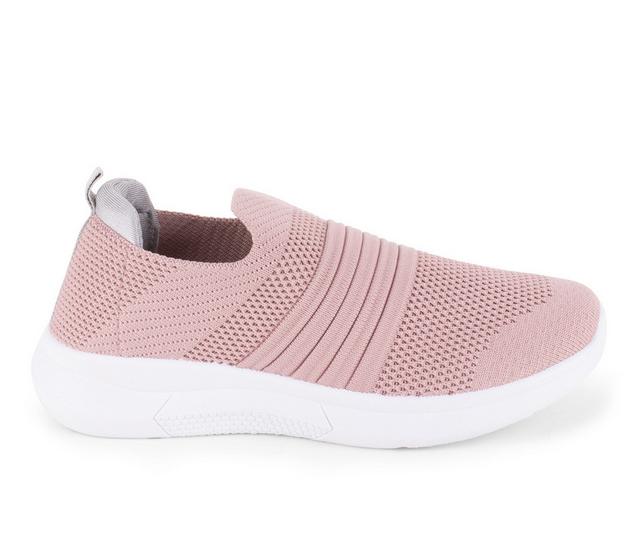 Women's Danskin Tumble Slip On Sneakers in Pink/Grey color