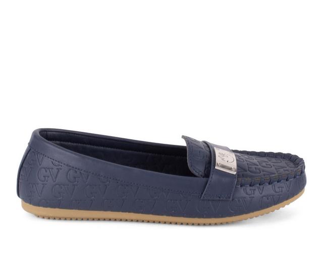 Women's Gloria Vanderbilt Dionne Loafers in Navy color