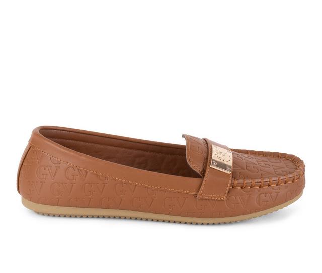 Women's Gloria Vanderbilt Dionne Loafers in Whiskey color