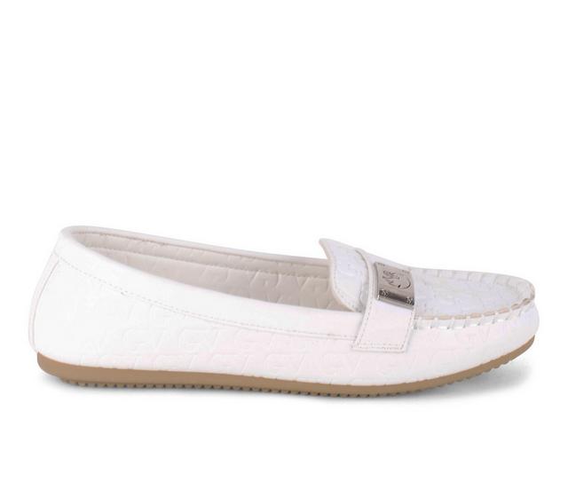 Women's Gloria Vanderbilt Dionne Loafers in White color