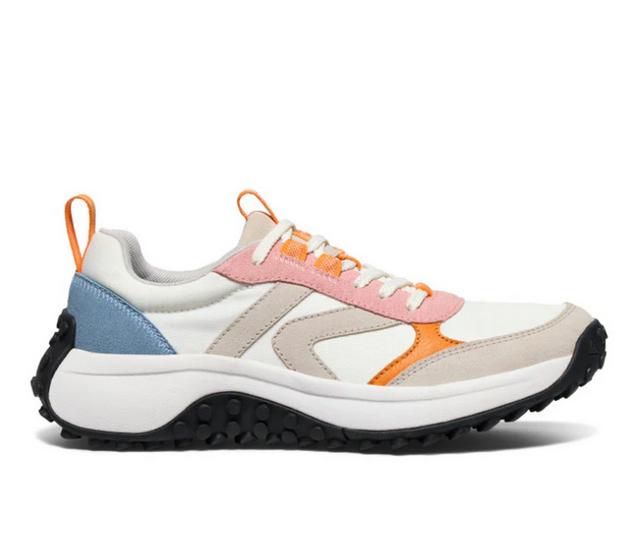 Women's KEEN Utility KS86 Sneakers in Zephyr/Orange color