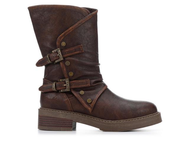 Women's Blowfish Malibu Venice Mid Calf Boots in Brown color