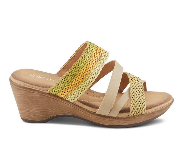 Women's Patrizia Mahina Wedge Sandals in Light Green Mul color