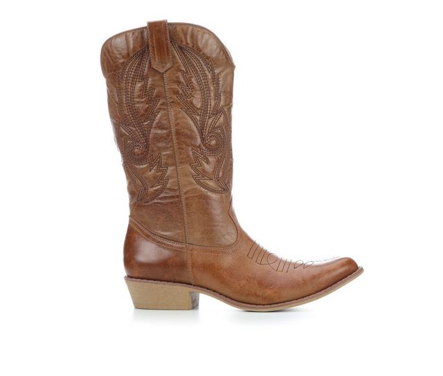 Women's Coconuts by Matisse Rancho Western Boots in Tan color