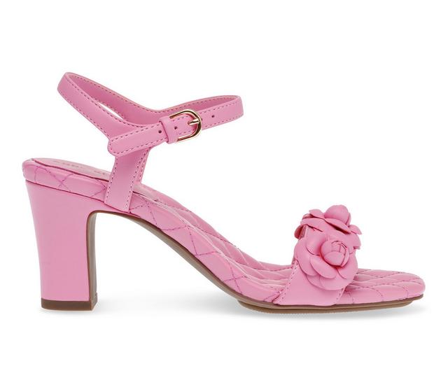 Women's Anne Klein Yaris Dress Sandals in Pink color