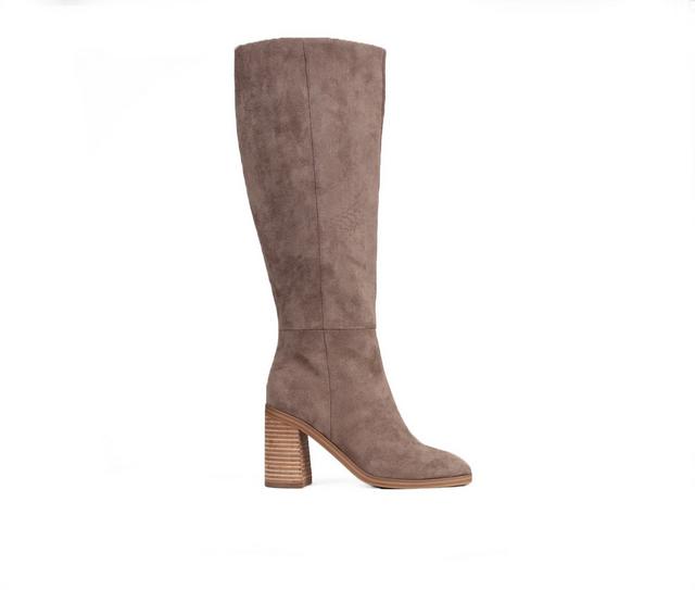 Women's DV BY DOLCE VITA Flapper Knee High Boots in Mushroom color