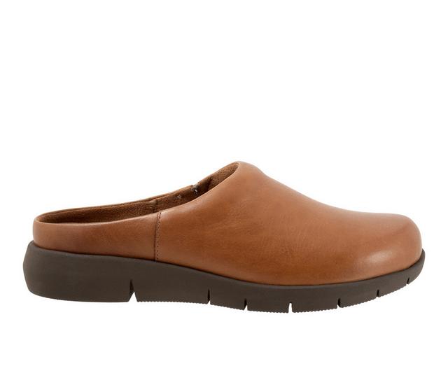 Women's Softwalk Andria Clogs in Luggage color