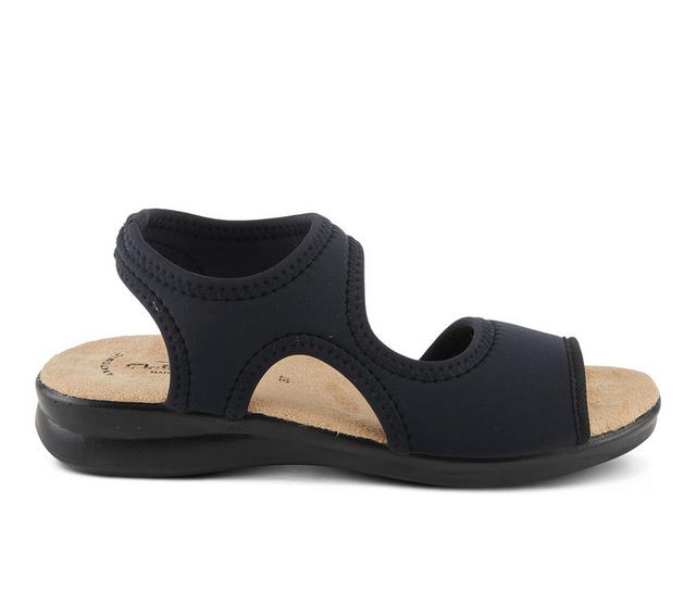 Women's Flexus Marya Sandals in Black color