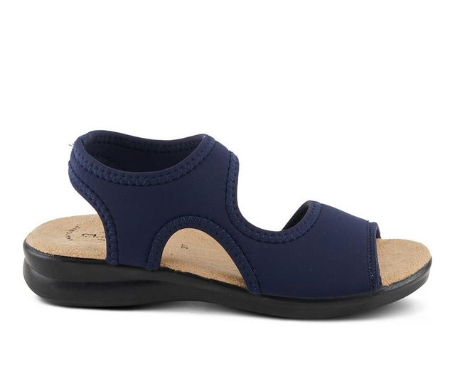 Women's Flexus Marya Sandals in Navy color