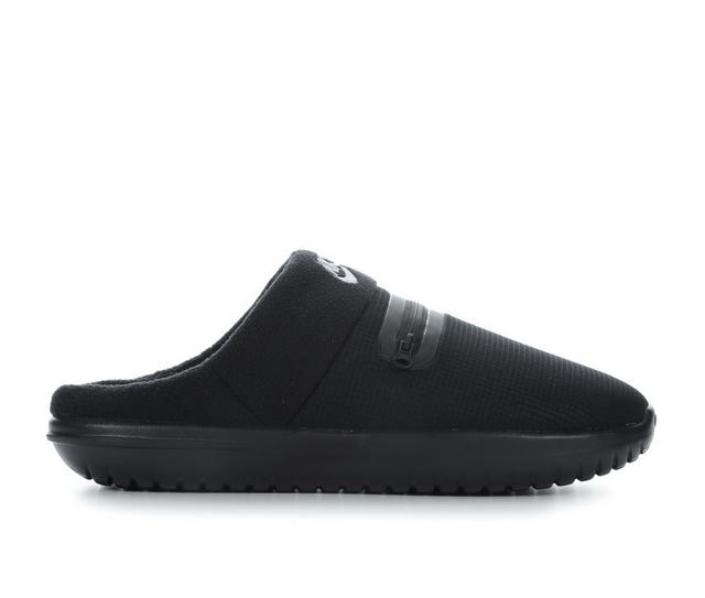 Nike Men's Burrow Slippers in Black/Silver color