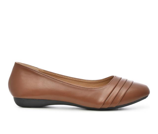 Women's Taryn Rose Ponder Flats in Brown color