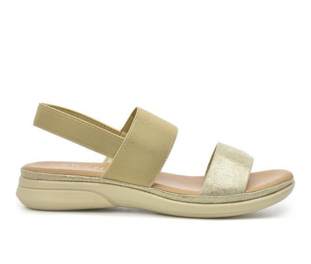 Women's Taryn Rose Pixie Sandals in Gold color