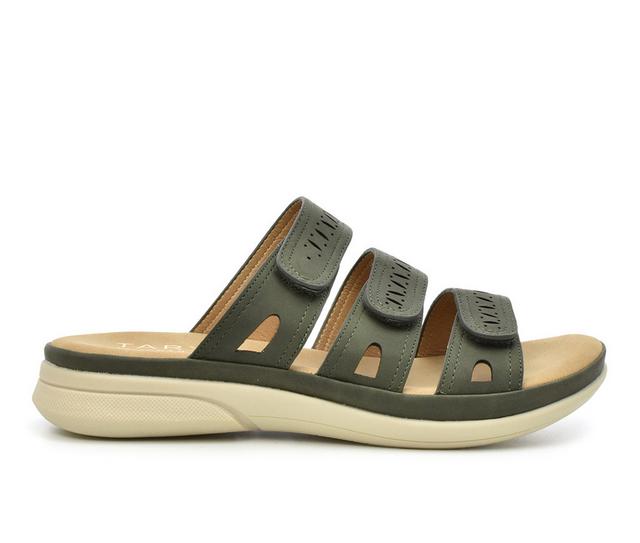 Women's Taryn Rose Taylor Sandals in Olive color
