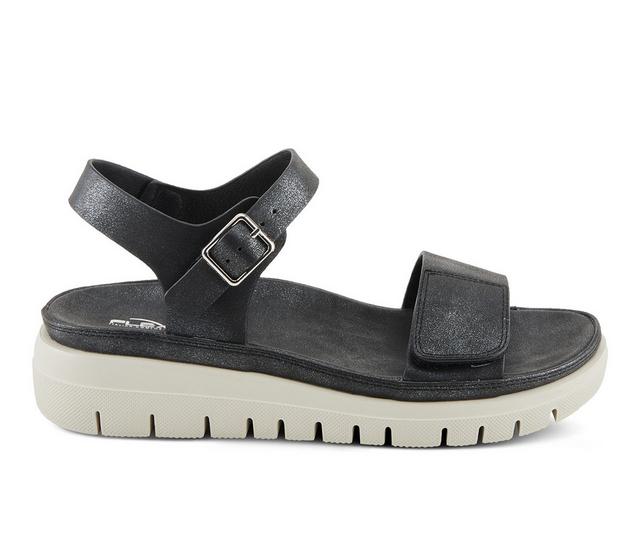 Women's Flexus Shinzon Sandals in Black color