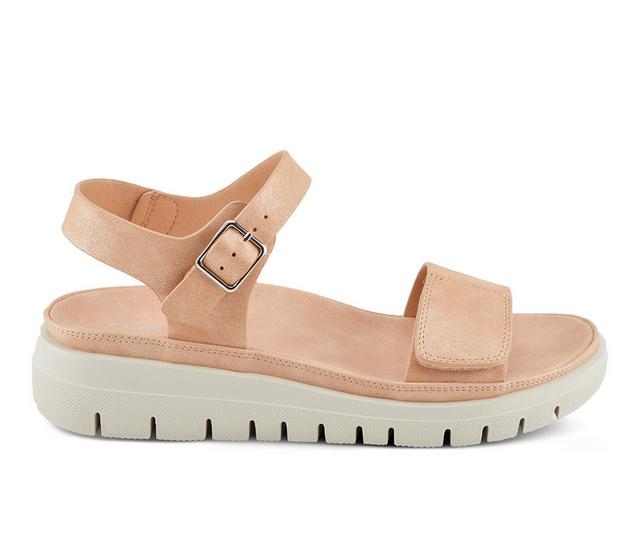 Women's Flexus Shinzon Sandals in Blush color