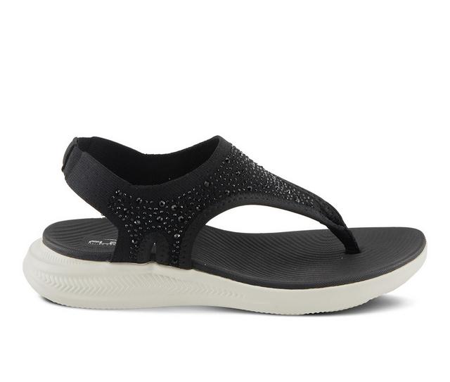 Flexus Springall Sandals in Black color