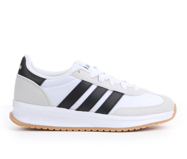 Boys' Adidas Big Kid Run 70's 2.0 Sneakers in White/Blk/Grey color
