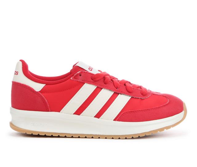 Boys' Adidas Big Kid Run 70's 2.0 Sneakers in Red/White color